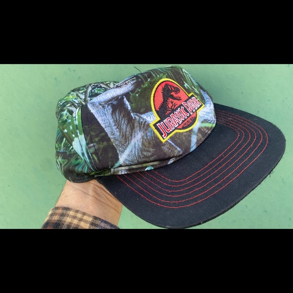 Jurassic Park Accessories Jurassic Park Vintage Snapback Hat Youth